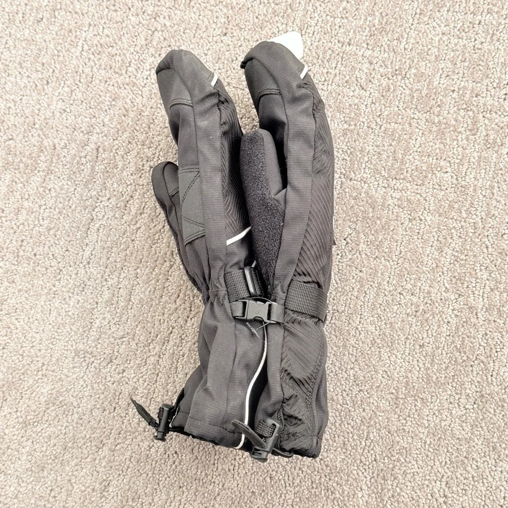 Head Women Mittens Outlast‎ Tech Adjustable Wrist Strap Medium Black Winter Ski